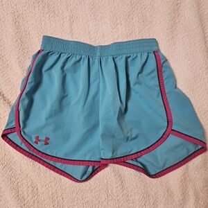 Under Armour high waisted athletic shorts